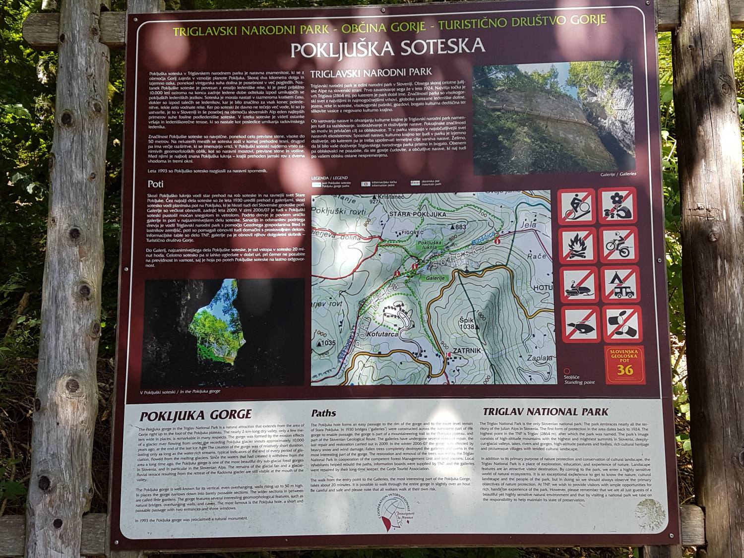 Pokljuška soteska Gorge 2037